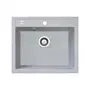 Гранітна мийка Adamant PRIZMA Світло сірий