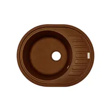 Гранітна кухонна мийка Adamant OVUM TERRACOTTA-11