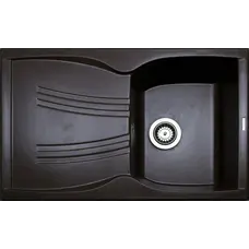 Гранітна кухонна мийка Adamant NEW LINE КОРИЧНЕВИЙ-05