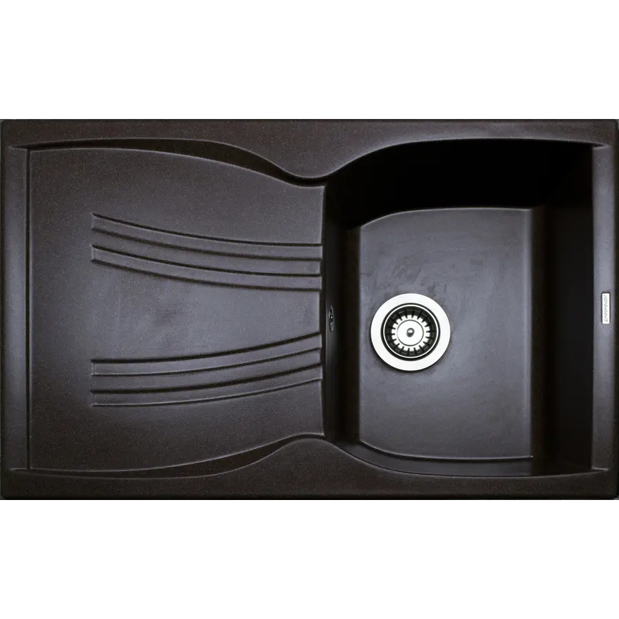 Гранітна кухонна мийка Adamant NEW LINE КОРИЧНЕВИЙ-05