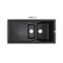 Гранитная кухонная мойка Adamant NEW LINE PLUS ГРАФИТ-13