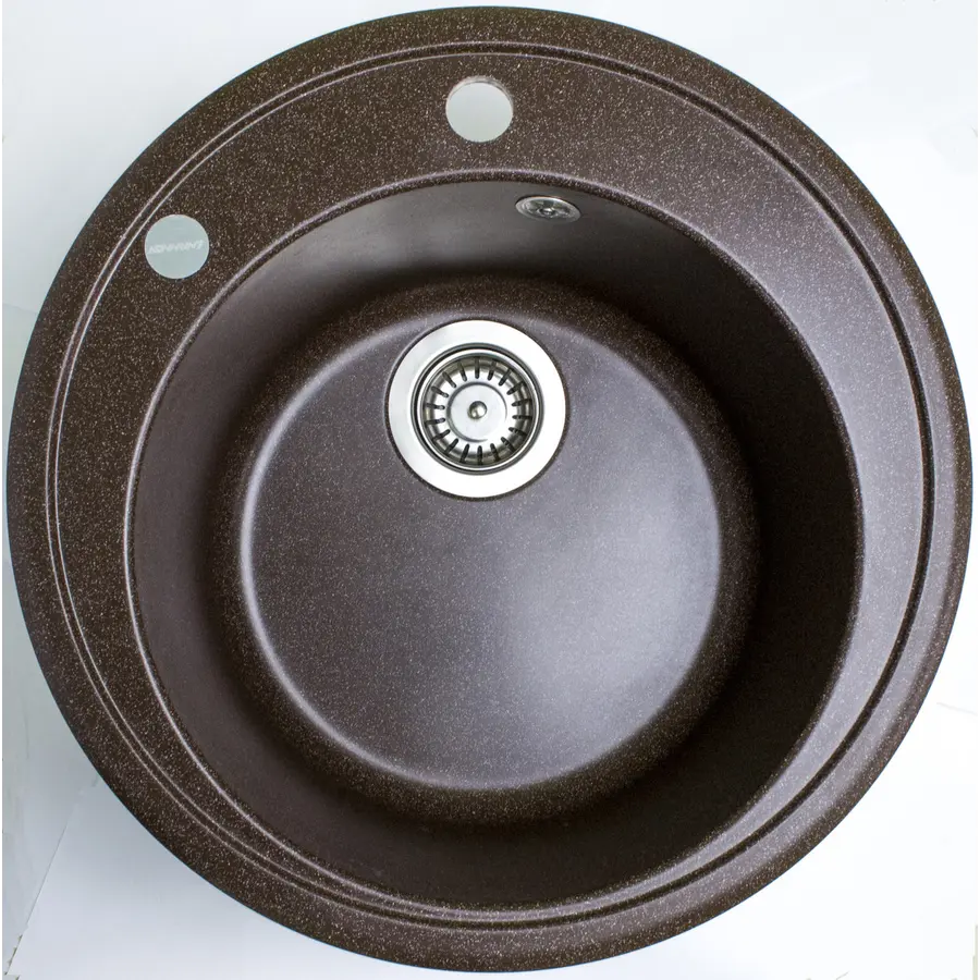 Гранітна кухонна мийка Adamant SUN КОРИЧНЕВИЙ-05
