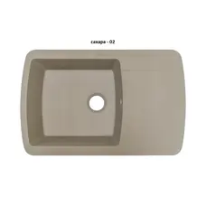 Гранітна кухонна мийка Adamant OPTIMAX ЦУКРУ-02