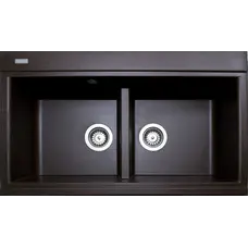 Гранітна кухонна мийка ADAMANT SIMILAR Мокко - 12