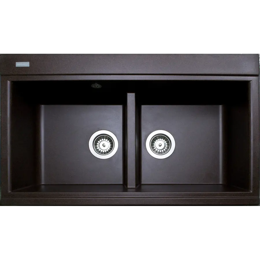 Гранітна кухонна мийка ADAMANT SIMILAR Мокко - 12