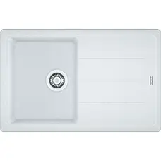 Гранітна кухонна мийка Franke Basis BFG 611-78 Фраграніт Білий