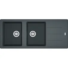 Гранитная кухонная мойка Franke Basis BFG 621-116 фрагранит Графит
