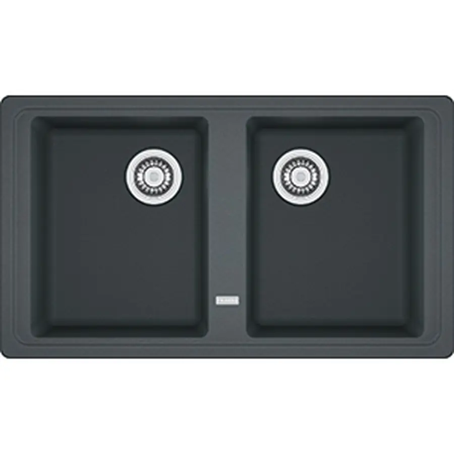 Гранітна кухонна мийка Franke Basis BFG 620 Фраграніт Графіт