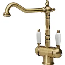 Кухонний змішувач Franke Old England З двома важелями Латунь Вінтажний