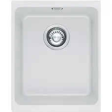 Кухонная гранитная мойка Franke Kubus KBG 110-34 фрагранит Белый