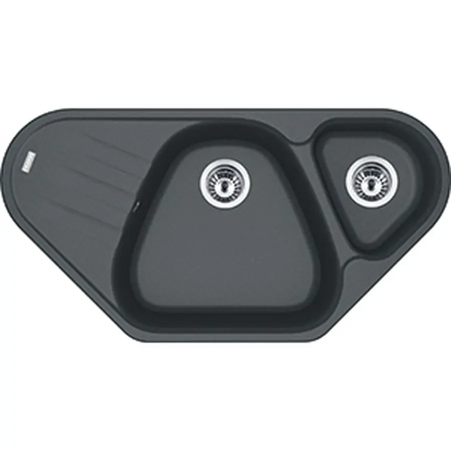 Кухонна мийка гранітна Franke Antea AZG 661-E Фраграніт Графіт