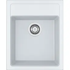 Кухонна гранітна мийка Franke Sirius SID 610-40 Тектонайт Білий