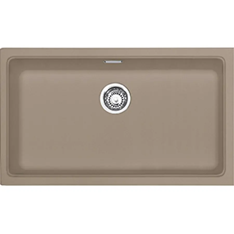 Кухонная гранитная мойка Franke Kubus KBG 110-74 фрагранит Миндаль