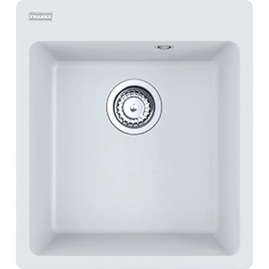 Гранитная кухонная мойка Franke Centro CNG 610-39 фрагранит Белый