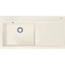 Кухонна гранітна мийка Franke Mythos MTK 611-100 Fraceram Кремовий