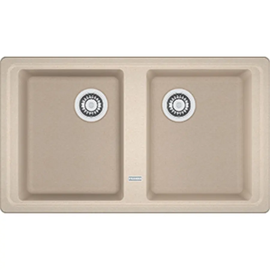 Гранітна кухонна мийка Franke Basis BFG 620 Фраграніт Бежевий