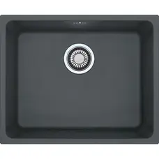 Кухонна гранітна мийка Franke Kubus KBG 110-50 Фраграніт Графіт