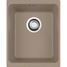 Кухонная гранитная мойка Franke Kubus KBG 110-34 фрагранит Миндаль