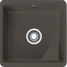 Кухонна гранітна мийка Franke Kubus KBK 110-40 Fraceram Графіт