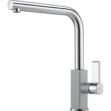 Кухонний змішувач Franke Maris З поворотним виливом Хром - Сірий камінь