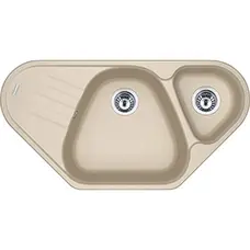 Кухонна гранітна мийка Franke Antea AZG 661-E Фраграніт Бежевий