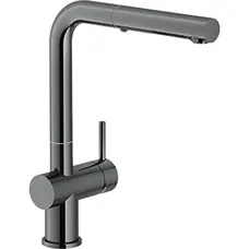 Кухонный смеситель Franke Active Plus С вытяжным изливом и функцией душу Темный глянец