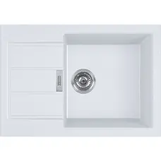 Кухонна гранітна мийка Franke Sirius 2.0 S2D Slim 611-62 Тектонайт Білий