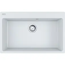 Гранітна кухонна мийка Franke Centro CNG 610-73 Фраграніт Білий