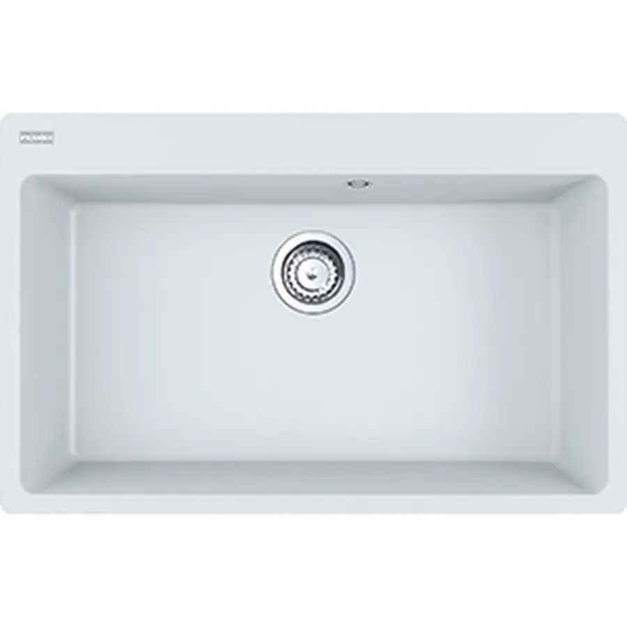 Гранітна кухонна мийка Franke Centro CNG 610-73 Фраграніт Білий