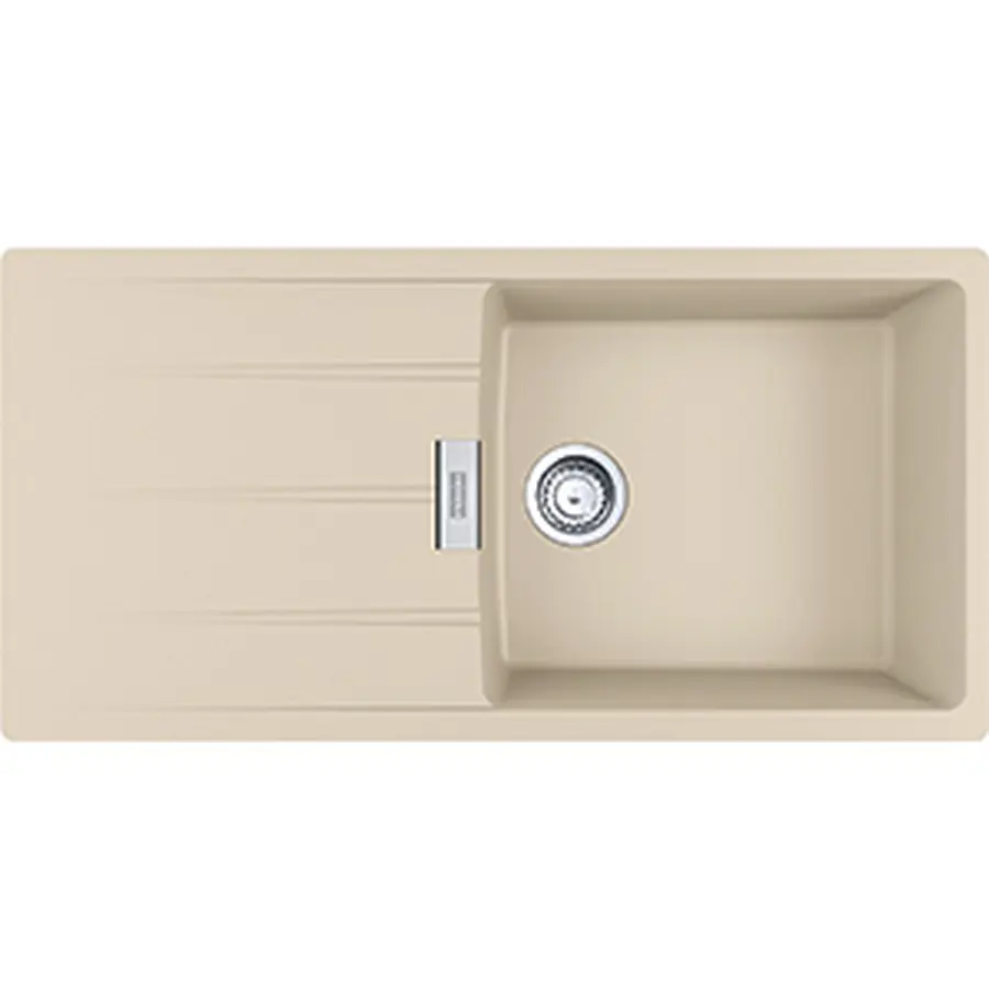 Гранітна кухонна мийка Franke Centro CNG 611-100 Фраграніт Бежевий