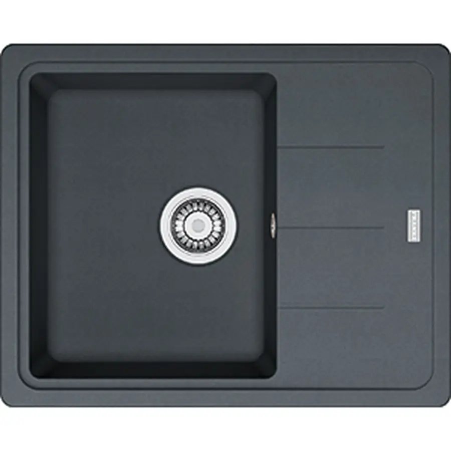 Гранітна кухонна мийка Franke Basis BFG 611-62 Фраграніт Графіт