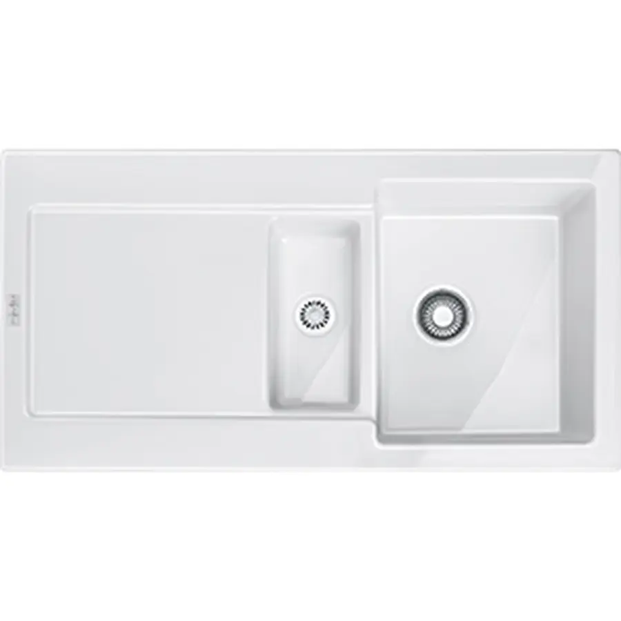 Кухонная гранитная мойка Franke Maris MRK 651-100 Fraceram Белый Кухонная гранитная мойка Franke Maris MRK 651-100 Fraceram Белый