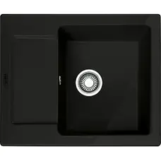 Кухонна гранітна мийка Franke Maris MRK 611-62 Fraceram Чорний матовий