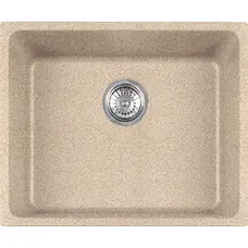 Кухонна гранітна мийка Franke Kubus KBG 110-50 Фраграніт Бежевий