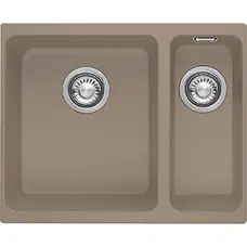 Кухонная гранитная мойка Franke Kubus KBG 160 фрагранит Миндаль