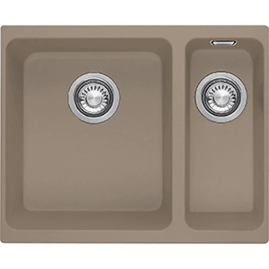 Кухонная гранитная мойка Franke Kubus KBG 160 фрагранит Миндаль