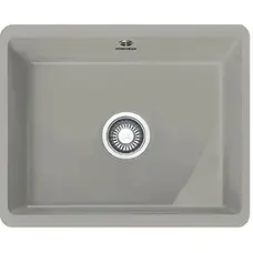 Кухонна гранітна мийка Franke Kubus KBK 110-50 Fraceram Сірий матовий