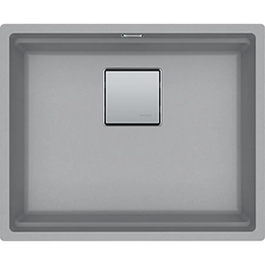 Кухонная гранитная мойка Franke Kubus 2 KNG 110-52 фрагранит Серый камень