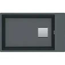 Кухонна гранітна мийка Franke Kubus 2 KNG 110-62 Фраграніт Графіт