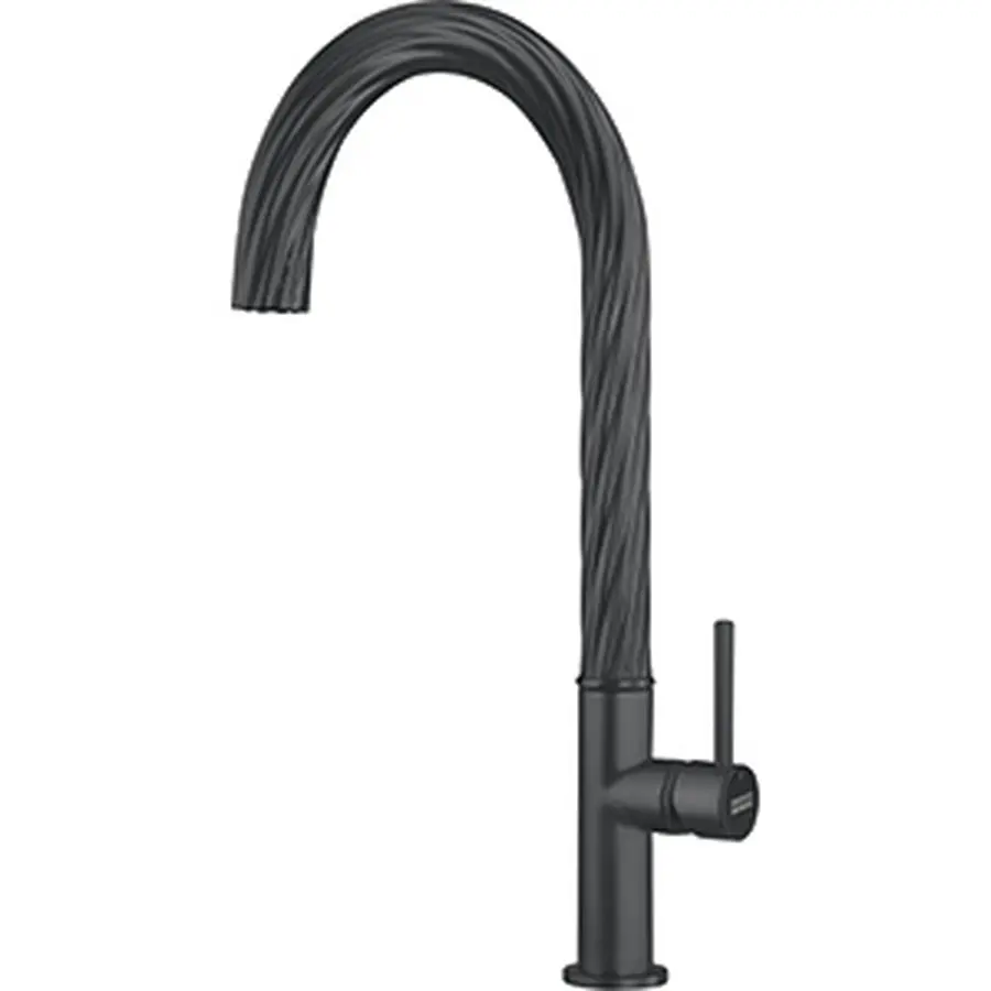 Кухонный смеситель Franke Maris Free by Dror С поворотным изливом Черный матовый