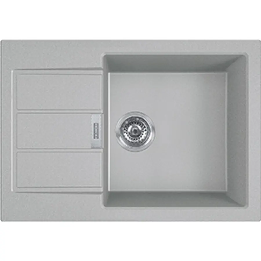 Кухонна гранітна мийка Franke Sirius 2.0 S2D Slim 611-62 Тектонайт Сірий Кухонна гранітна мийка Franke Sirius 2.0 S2D Slim 611-62 Тектонайт Сірий