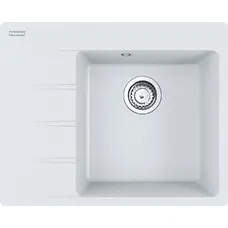 Гранітна кухонна мийка Franke Centro CNG 611-62 TL Фраграніт Білий