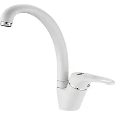 Кухонний змішувач Franke Vega З поворотним виливом Фраграніт Білий