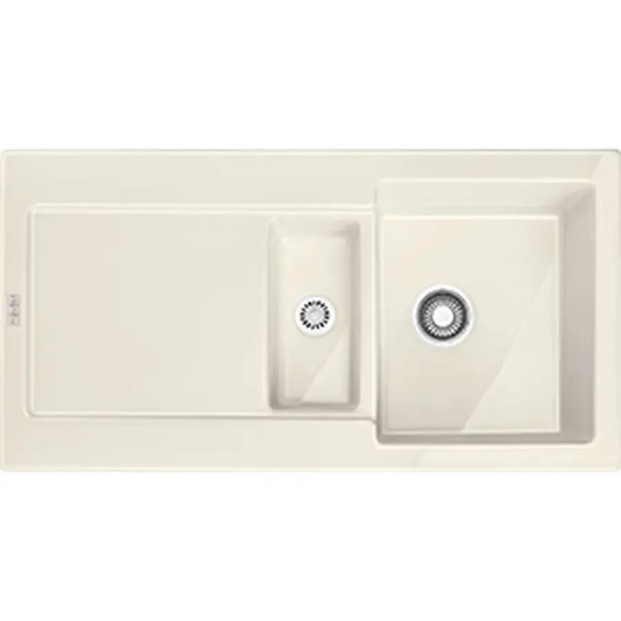 Кухонная гранитная мойка Franke Maris MRK 651-100 Fraceram Крем