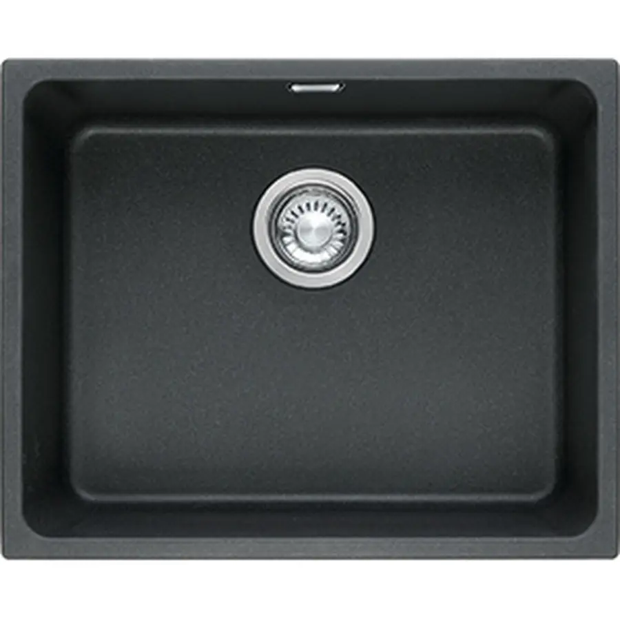 Кухонная гранитная мойка Franke Kubus KBG 110-50 фрагранит Оникс
