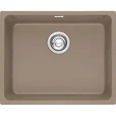 Кухонна гранітна мийка Franke Kubus KBG 110-50 Фраграніт Мигдаль