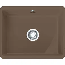 Кухонна гранітна мийка Franke Kubus KBK 110-50 Fraceram Капучіно