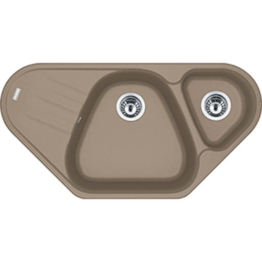 Кухонна гранітна мийка Franke Antea AZG 661-E Фраграніт Мигдаль