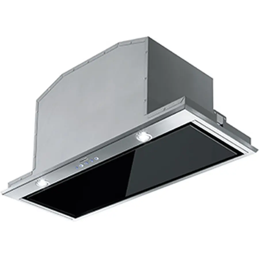 Вытяжка кухонная Franke Inca Lux FBI 737 XS / BK Нержавеющая сталь - Черное стекло