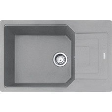 Кухонна гранітна мийка Franke Urban UBG 611-78 XL Фраграніт Сірий камінь